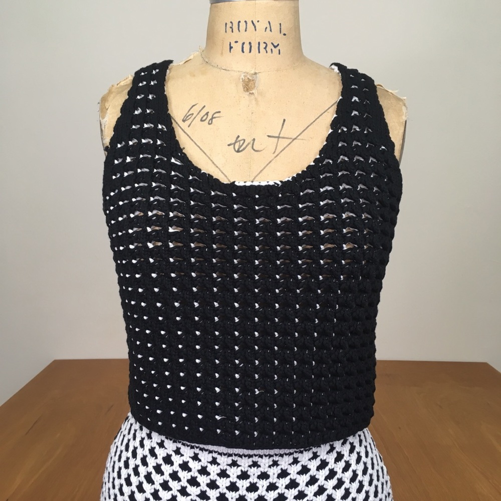 Chunky Cotton Knit Tank
